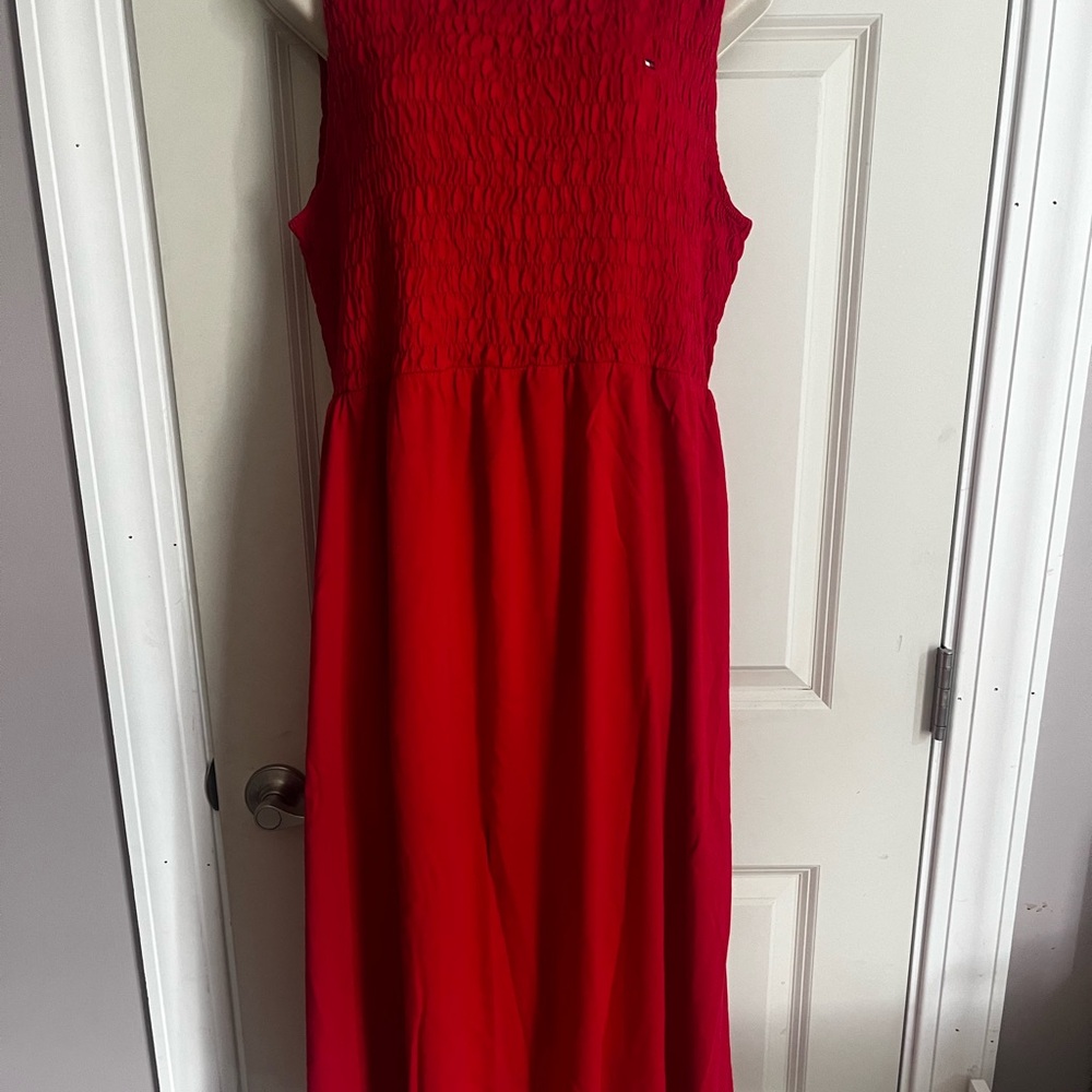 Tommy Hilfiger Red Maxi Dress